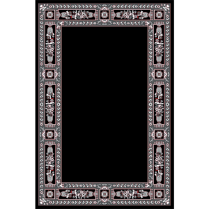 Χαλί Ορθοδοξία Σχέδιο 2000 Μακρόστενο Μαύρο 200Χ300m