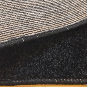 Alternative view of Χαλί με Υφαντό Υπόστρωμα SOFTY BLACK - Με το μέτρο