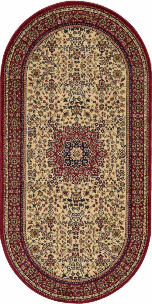 Κλασικό Χαλί Atlantis Classic 1906 - ΟΒΑΛ σε 2 διαστάσεις