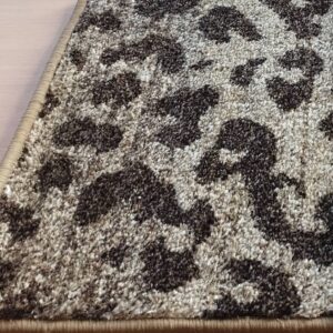 Α-Χαλί με Υφαντό Υπόστρωμα COLUMPIA BEIGE BROWN - Με το μέτρο