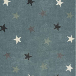 Νεανικό Χαλί Carousel 1282 Αστεράκια Μέντα - Σε δύο διαστάσεις