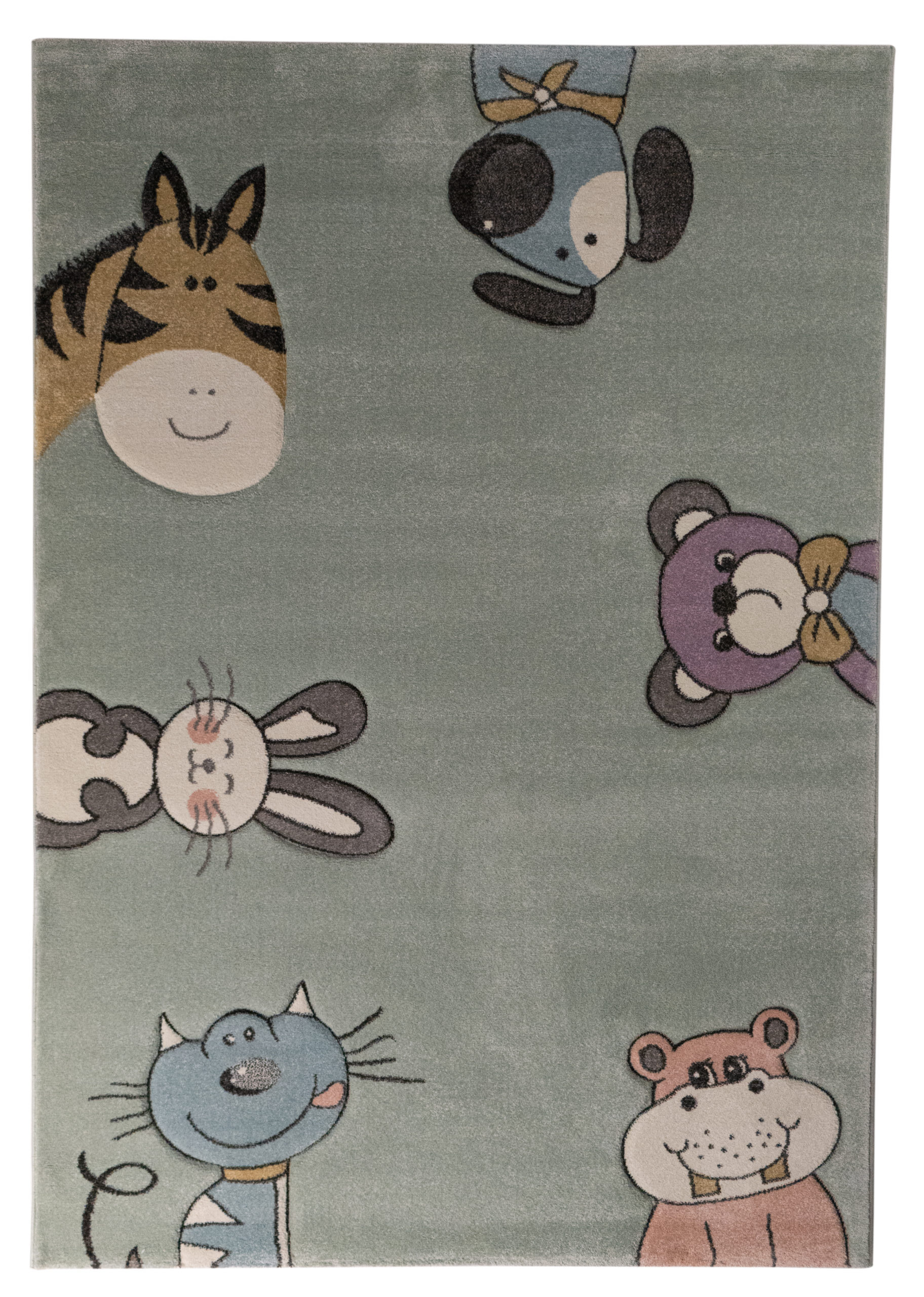 Παιδικό Χαλί Diamond Zoo Friends- Σε 3 Διαστάσεις