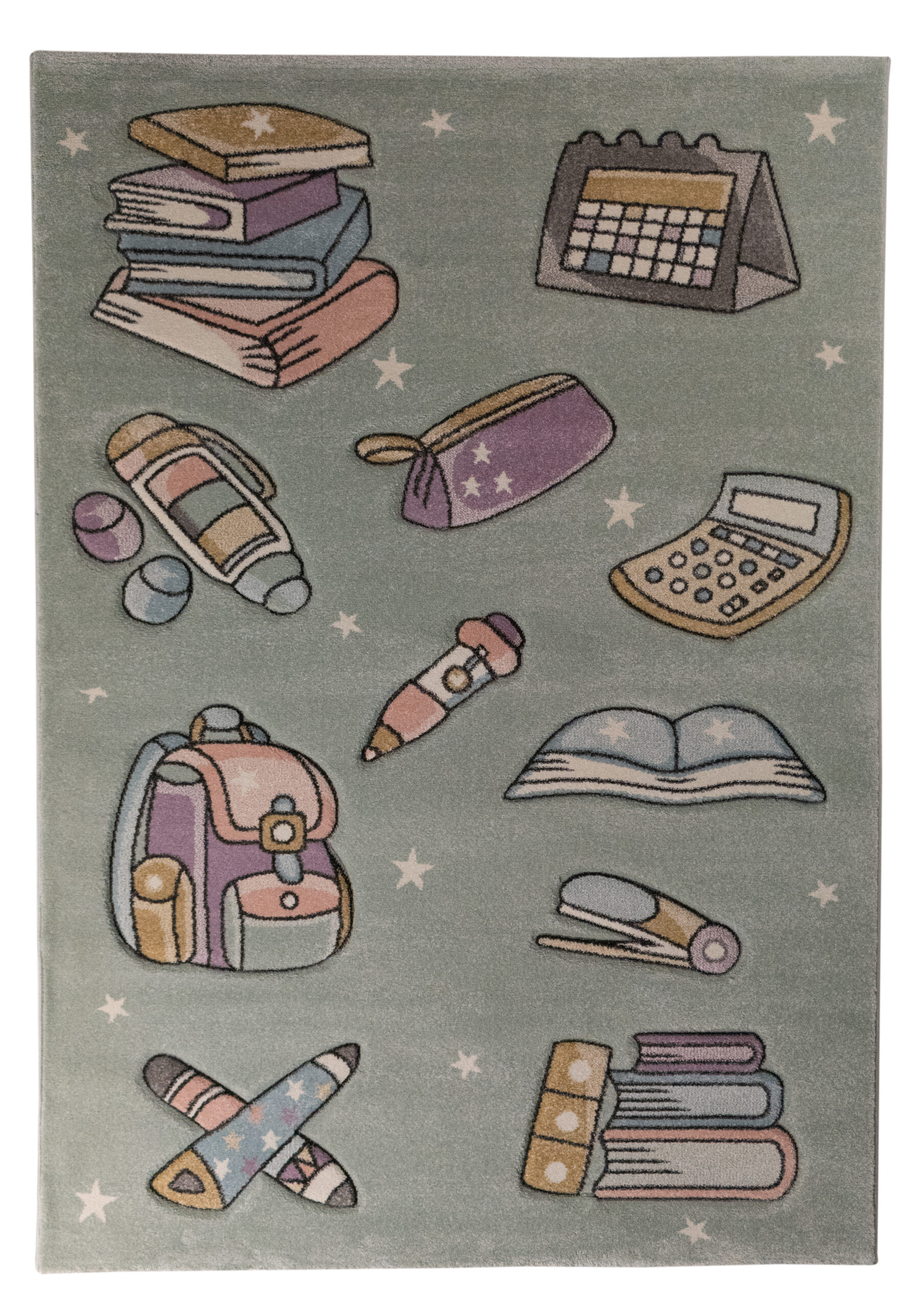 Παιδικό Χαλί Diamond Ώρα Για Διάβασμα - Σε 2 Διαστάσεις