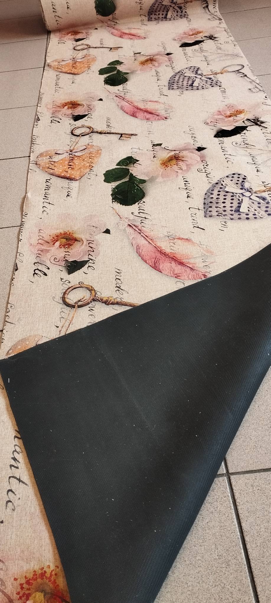 Διάδρομος Λεπτός Συμπαγής Αντιολισθητικός Fancy Electra -0.67εκ πλάτος - Image 2