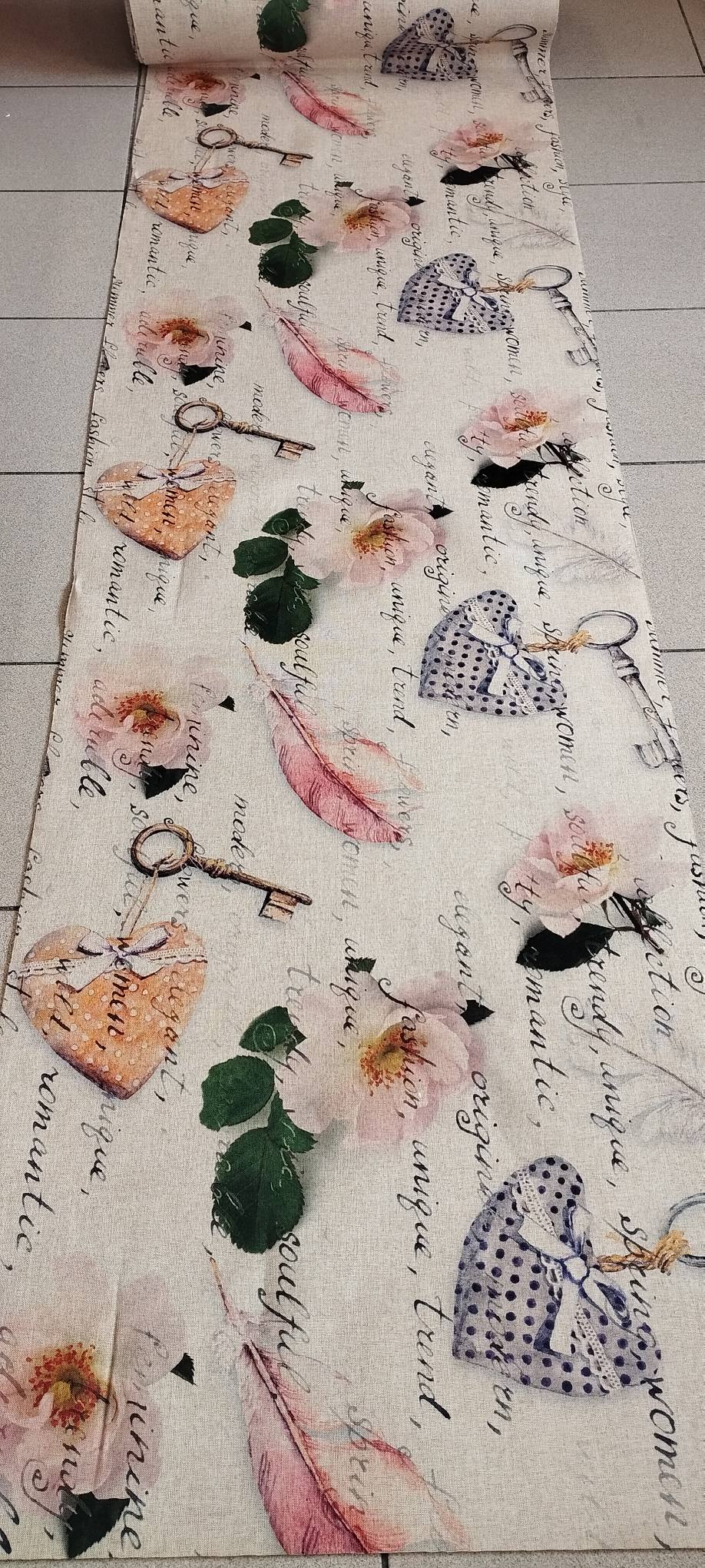 Διάδρομος Λεπτός Συμπαγής Αντιολισθητικός Fancy Electra -0.67εκ πλάτος