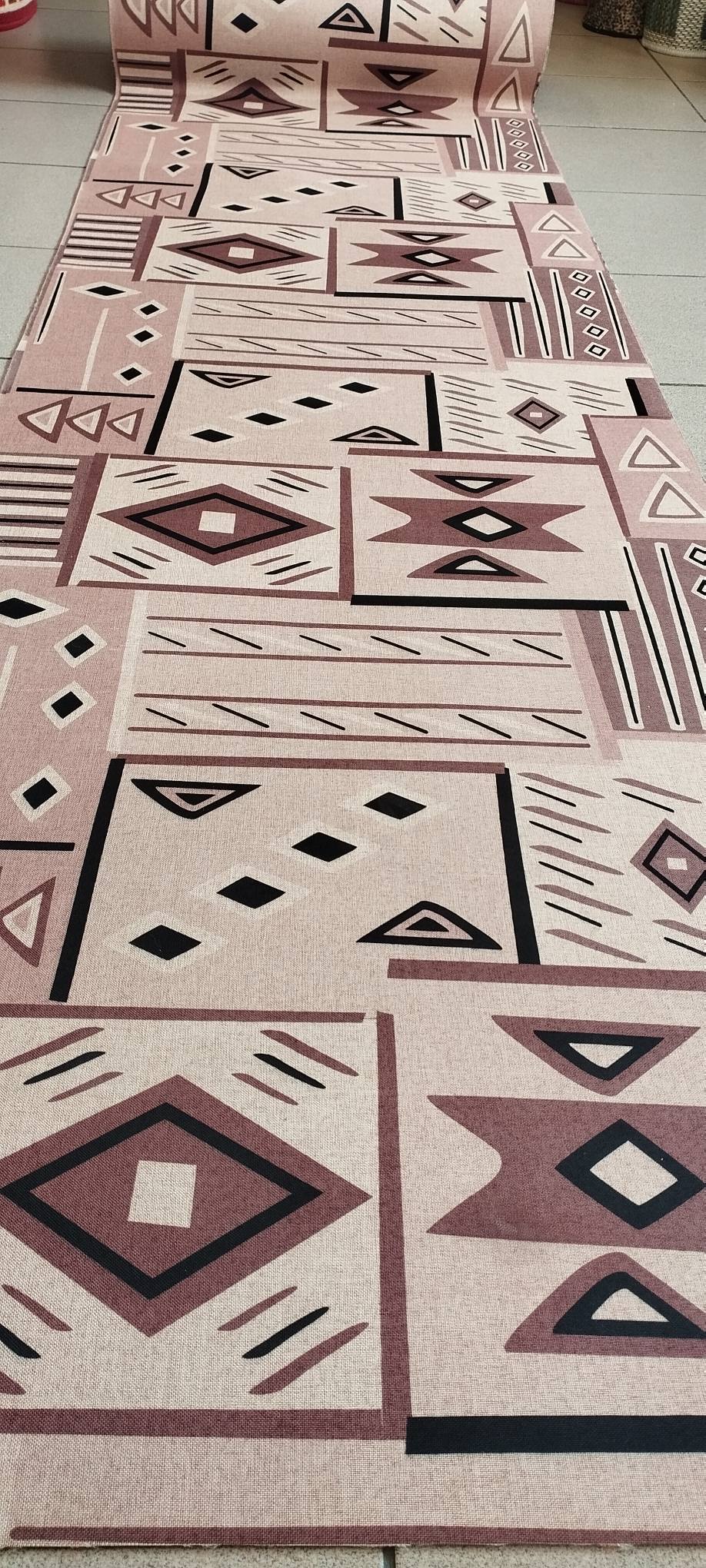 Διάδρομος Λεπτός Συμπαγής Αντιολισθητικός Fancy Selena Brown -0.67εκ πλάτος - Image 6