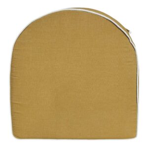 Μαξιλάρια Φερ Φορζέ Χρώμα Gardener Mustard - Κάθισμα σε Σχήμα Πέταλο (χωρίς πλάτη)