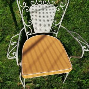 Alternative view of Μαξιλάρια Φερ Φορζέ Χρώμα Gardener Mustard - Κάθισμα σε Σχήμα Πέταλο (χωρίς πλάτη)