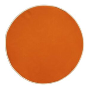 Μαξιλάρια Φερ Φορζέ Χρώμα Gardener Orange – Κάθισμα σε Σχήμα Στρογγυλό (χωρίς πλάτη)