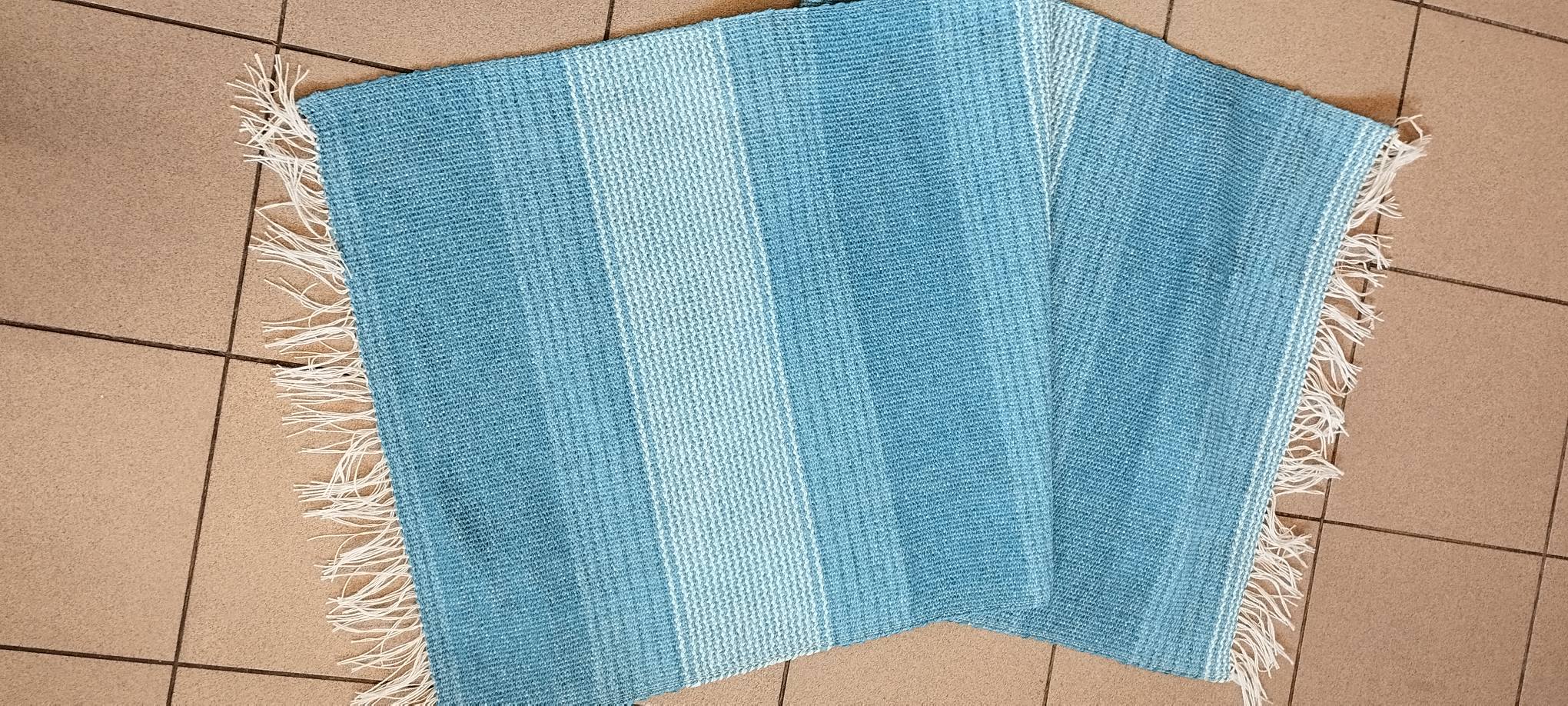 Πλαστικοποιημένο Πλεκτό Υφαντό Διπλής Όψης – Χρώμα THALASSI - 0.67Χ1.80εκ - Image 3