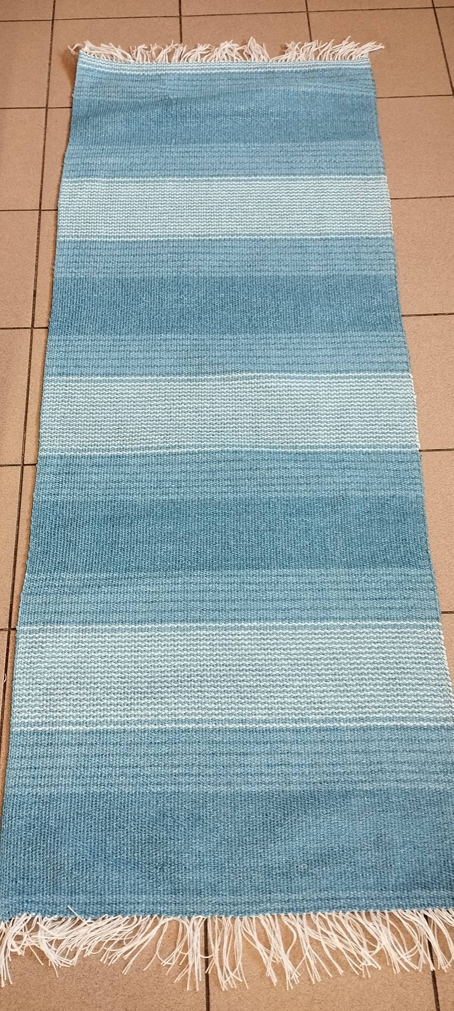 Πλαστικοποιημένο Πλεκτό Υφαντό Διπλής Όψης – Χρώμα THALASSI - 0.67Χ1.80εκ