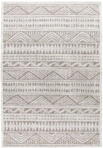 Α-Χαλιά Ψάθινα Seasons 3091 Beige-Brown - Σε 4 Διαστάσεις