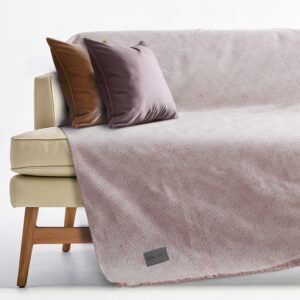 Ριχτάρια Βαμβακερά Lino Home - Serpente Ροζ - ΣΕΤ 3 ΤΕΜΑΧΙΩΝ