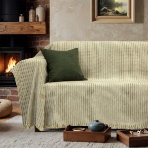 Ριχτάρια Σενίλ Σετ 3Τεμ Lino Home - Velora Olive