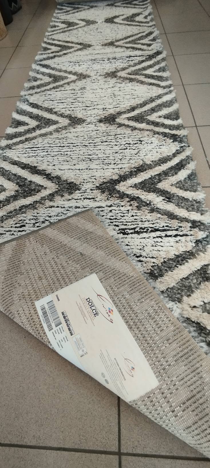 Α-Διάδρομος Χαλιού Shaggy Tzikas Carpets DOLCE - 0.67εκ πλάτος - Image 2