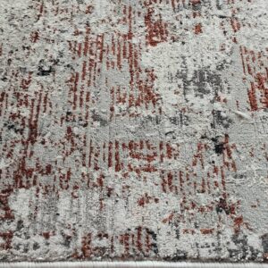 Χαλί Υφαντό Gloria 52 Grey-Terra – Με το μέτρο