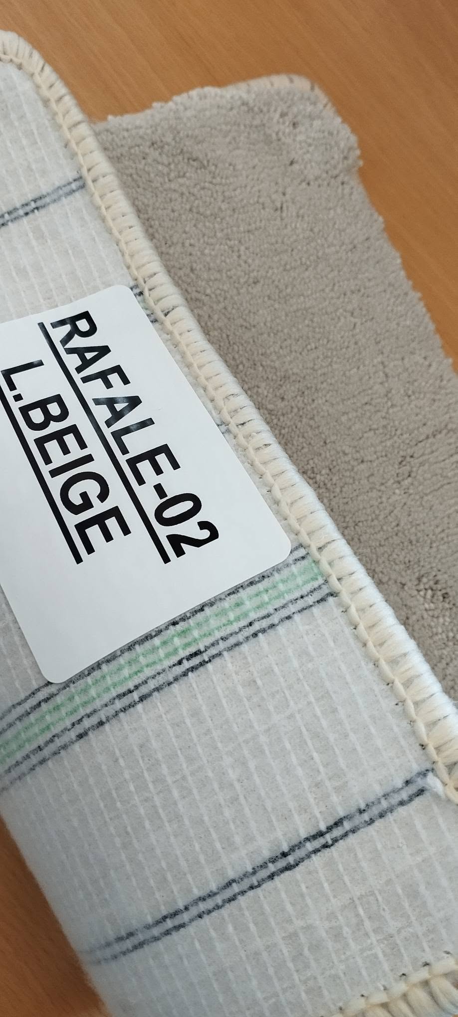 Μοκέτα ΩΜΕΓΑ RAFALE 02 Light Beige με Παχύ Πέλος - Με το μέτρο - Image 5