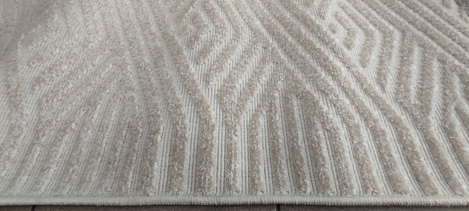 Α-Διάδρομος Χαλιού Tzikas Carpets Sabrina Light Beige -0.67εκ πλάτος - Image 4