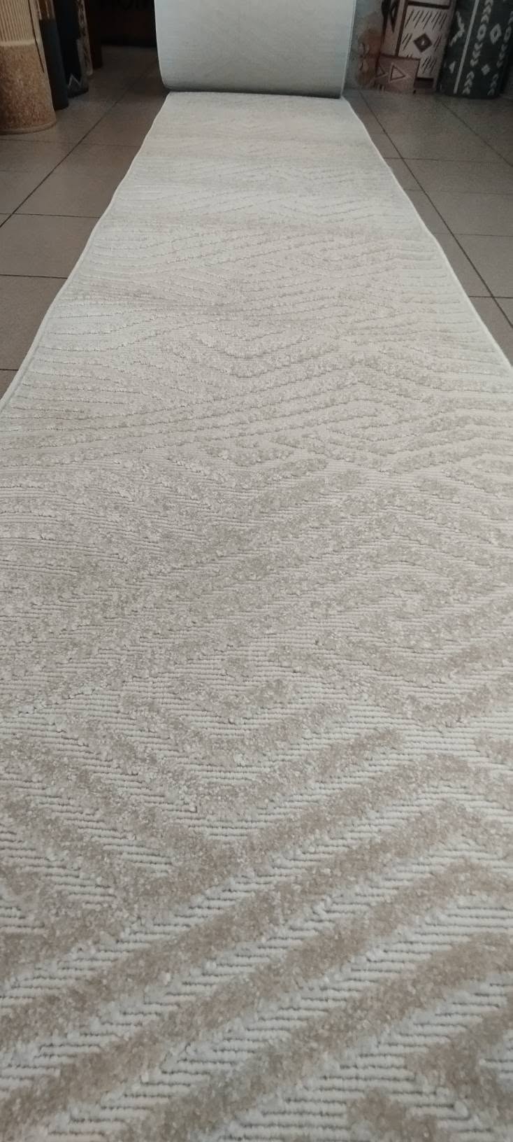 Α-Διάδρομος Χαλιού Tzikas Carpets Sabrina Light Beige -0.67εκ πλάτος - Image 5