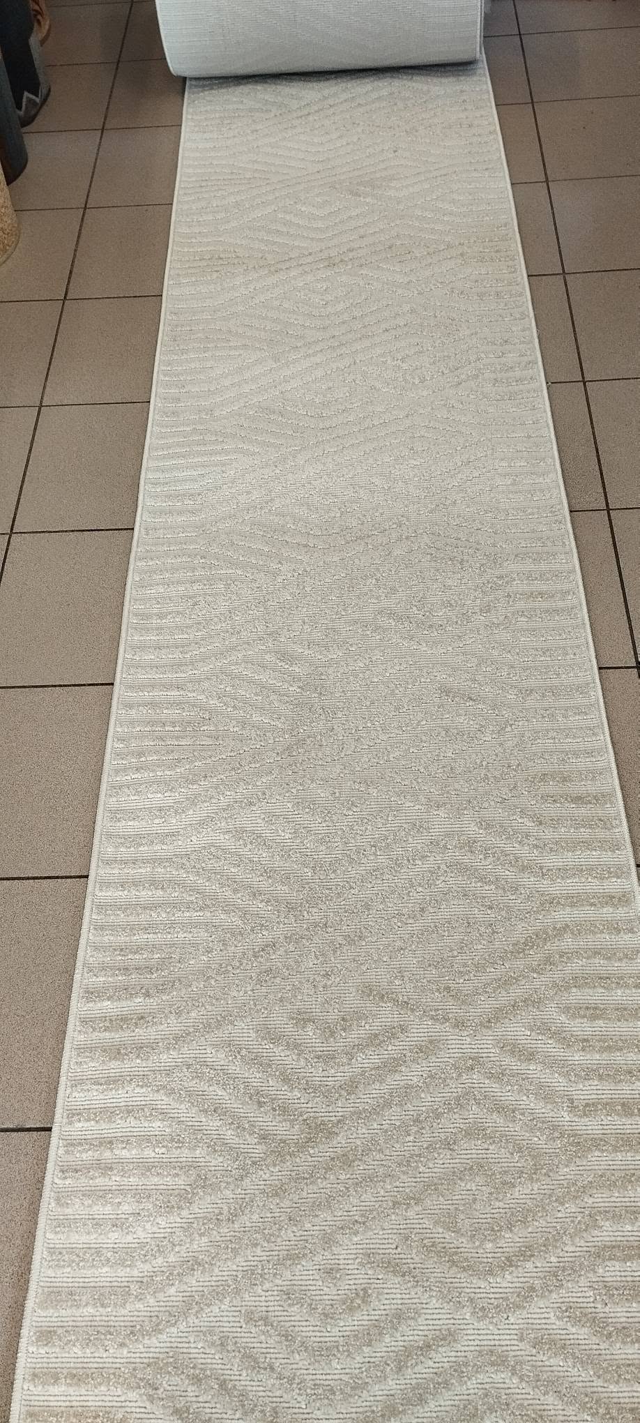 Α-Διάδρομος Χαλιού Tzikas Carpets Sabrina Light Beige -0.67εκ πλάτος