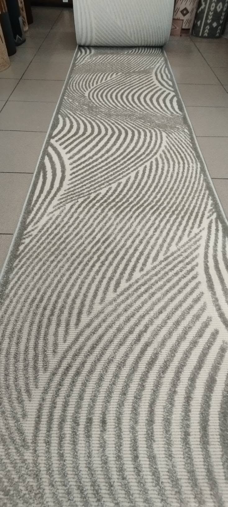 Α-Διάδρομος Χαλιού Tzikas Carpets Sabrina Grey -0.67εκ πλάτος