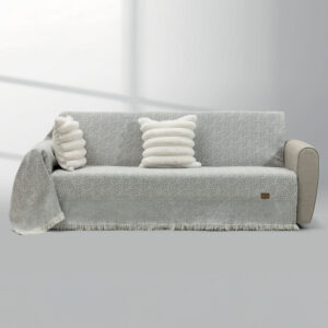 Alternative view of Ριχτάρια Σενίλ Σετ 3Τεμ Lino Home - Atria Off White - ΔΩΡΕΑΝ ΜΕΤΑΦΟΡΙΚΑ