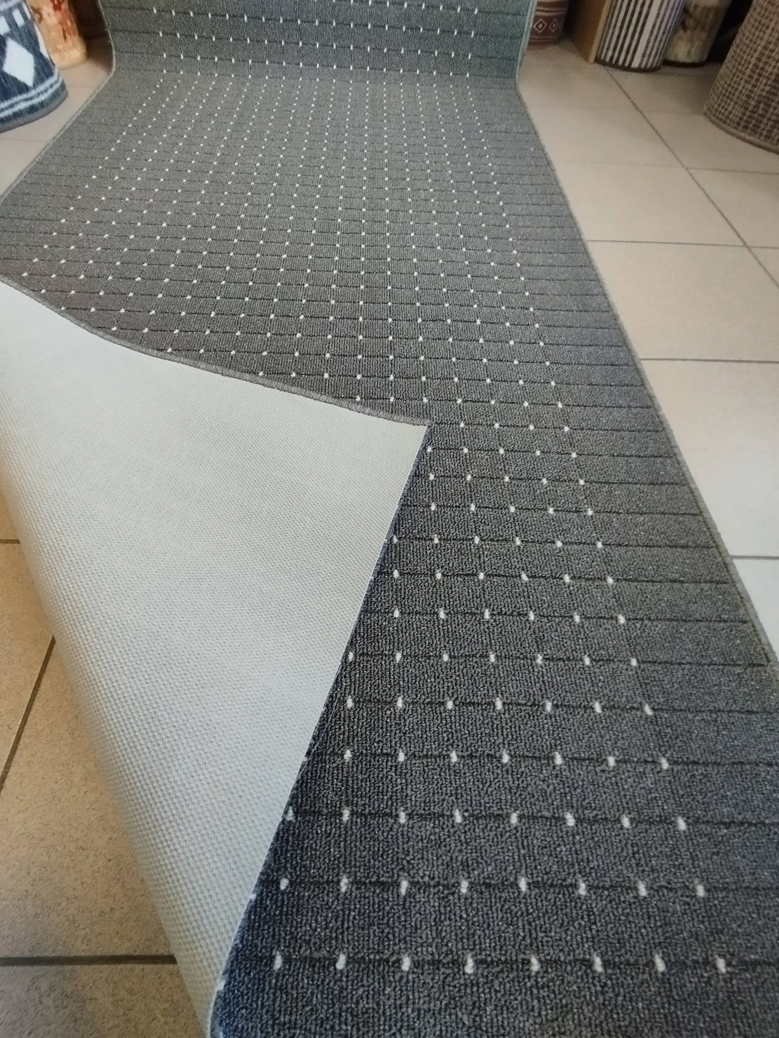 Διάδρομος Αντιολισθητικός Nikotex Stanford Dark Grey – 100εκ πλάτος