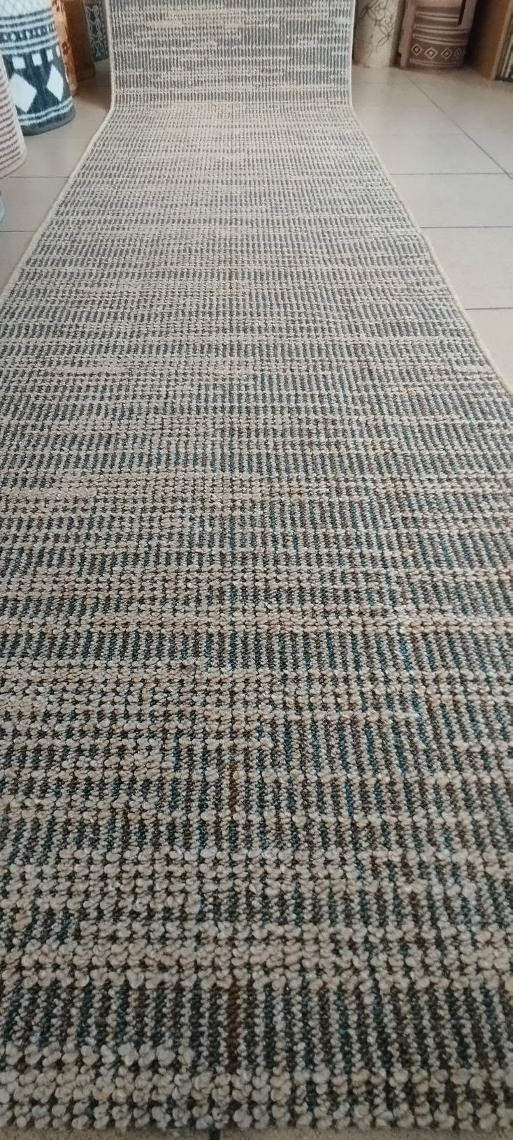 Διάδρομος Αντιολισθητικός Nikotex THALIA BEIGE - GREEN - 0.67εκ πλάτος - Image 5